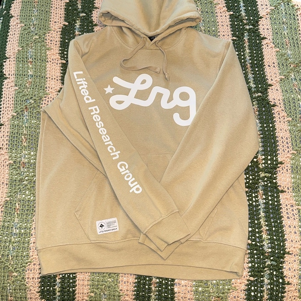 LRG Brand Fleece Pullover Track Suit Hoodie and Sweatpants Set
